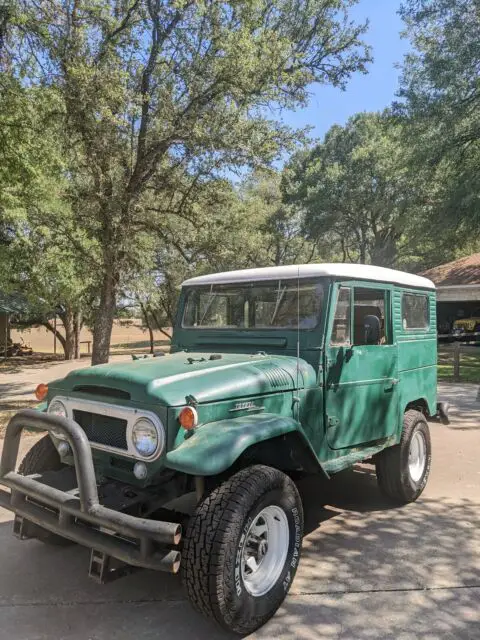 1963 toyota fj cruiser wagon green 4wd manual