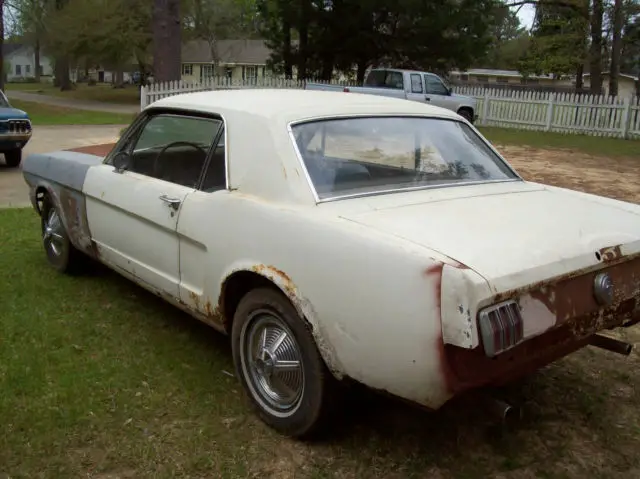 1964 1/2 ford mustang coupe barn find 260 automatic