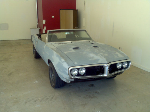 rare 1968 pontiac firebird 400 ci convertible california car with 29 options