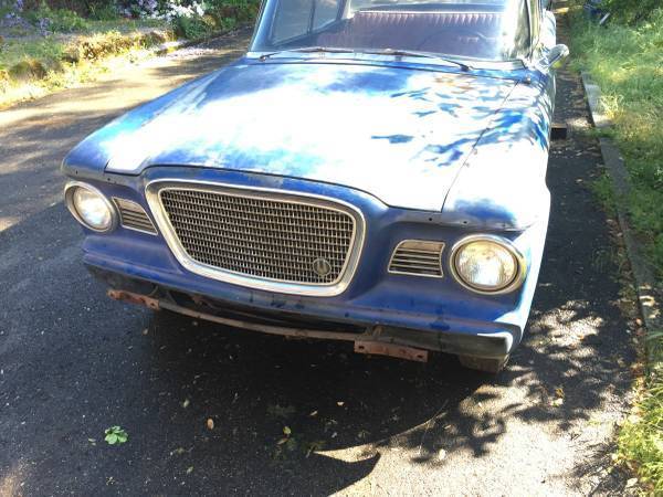 rare 1959 studebaker 2 door lark ... v8 manual trans... runs good