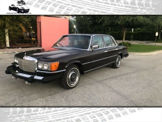 1975 mercedes-benz 280-class 280s 69599 miles brown 2.8 litre in-line 6 automat