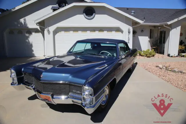 1965 cadillac deville convertible, completely restored, immaculate vehicle