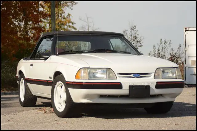1988 ford mustang 89,079 miles white automatic
