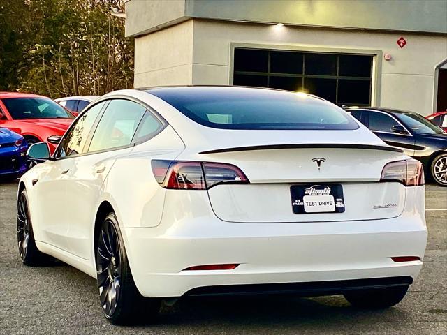 2021 tesla model 3 performance