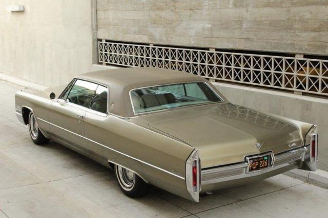 1966 cadillac deville 60483 miles champagne coupe v8 automatic