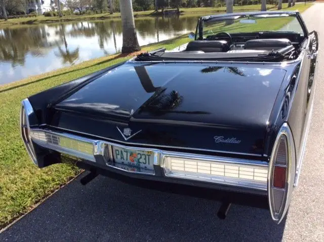 1967 cadillac deville coupe convertible resto-rod genuine 13,000 mile 1 fl owner