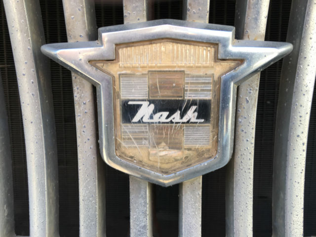 1955 nash ambassador super - barn find - looks good - needs work - nice engine