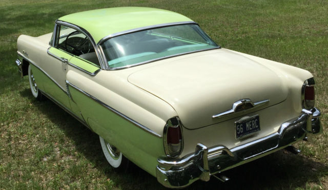 beautiful 1956 mercury 2 door hardtop with rare colors (1955-1957 ford fomco)