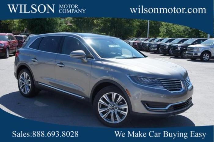 2017 lincoln mkx reserve awd reserve 4dr suv for sale in logan, utah