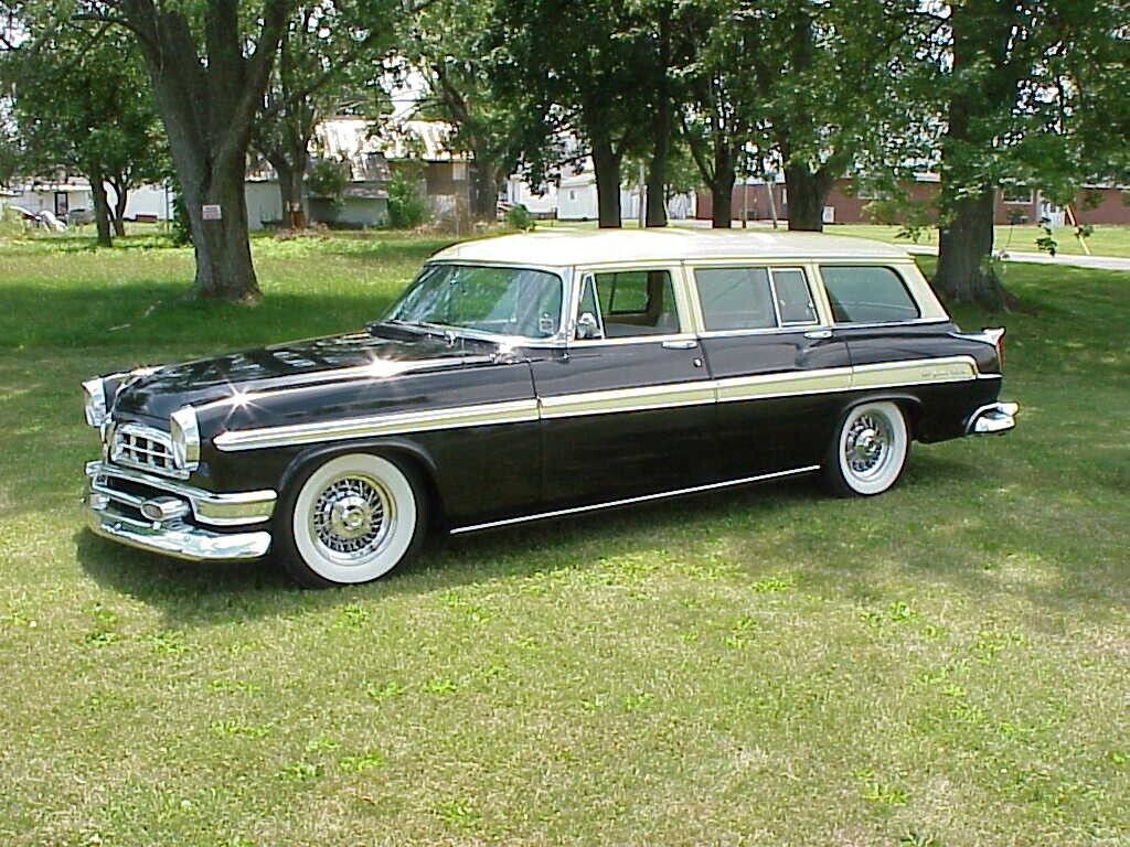 1955 chrysler new yorker delux town and country stationwagon
