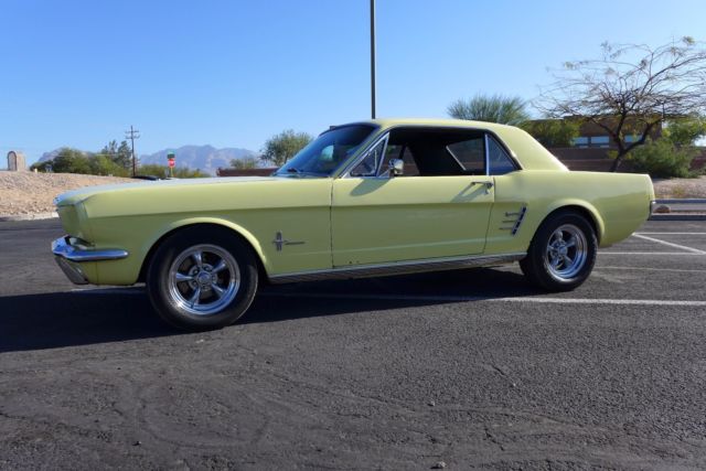 1966 ford mustang 302 c4 at pb runs great ready to enjoy springtime yellow