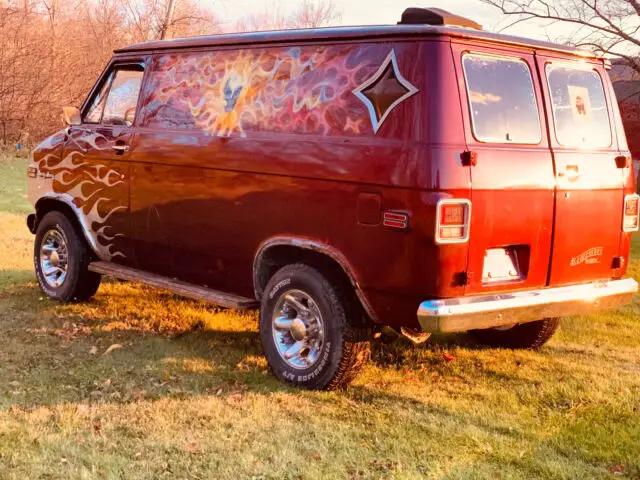 video shorty 1 ton g20 chevy v8 small block van g30 conversion heavy chevy
