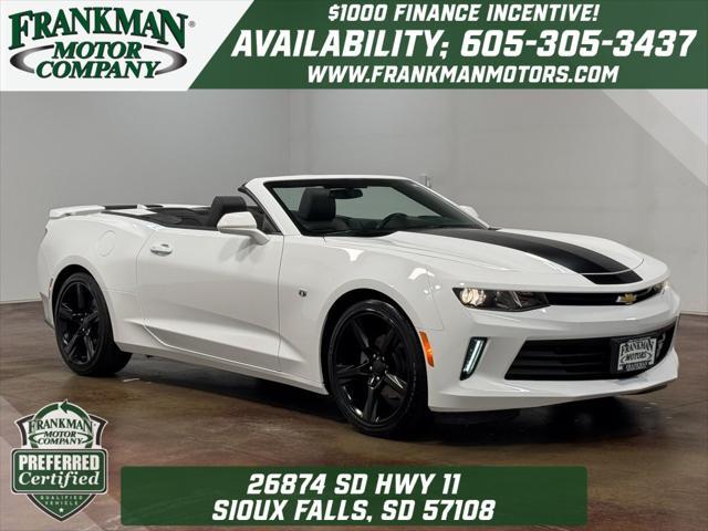 2017 chevrolet camaro 2lt