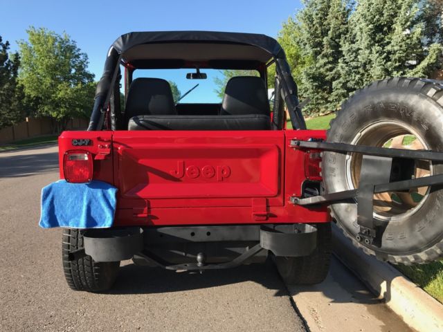 1985 cj-7 renegade with 110k and sebring paint code