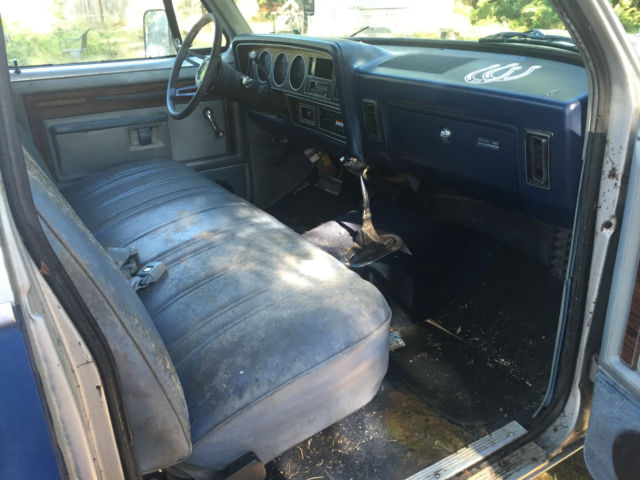 1984 dodge w30 4x4 prospector 318