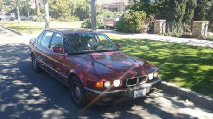 classic 1994 bmw 740i - cold ac clean title - 134000miles in los angeles, ca