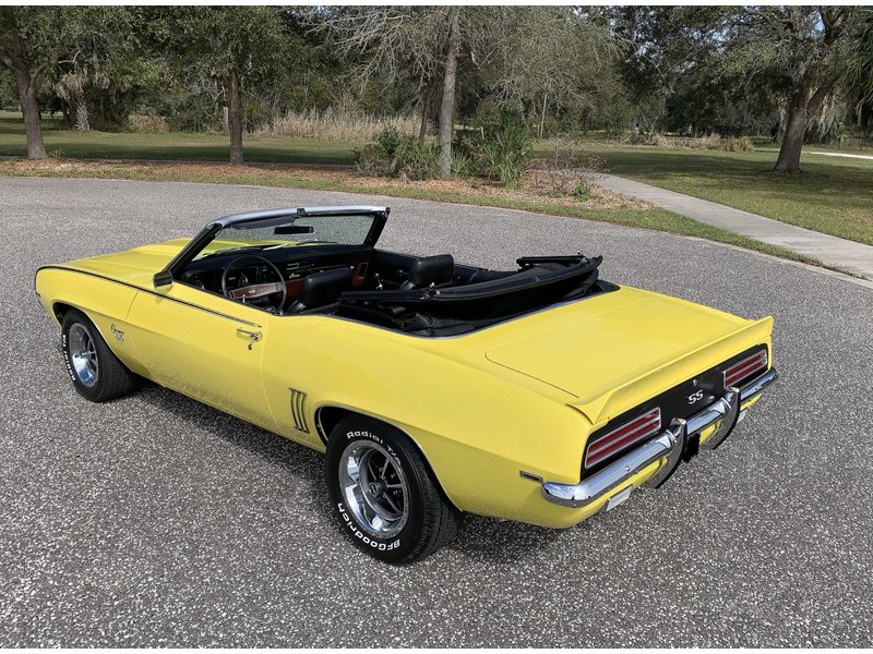 1969 chevrolet camaro restomod convertible