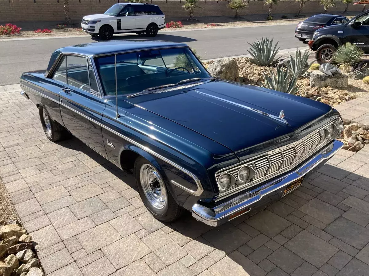 1964 plymouth belvedere blue