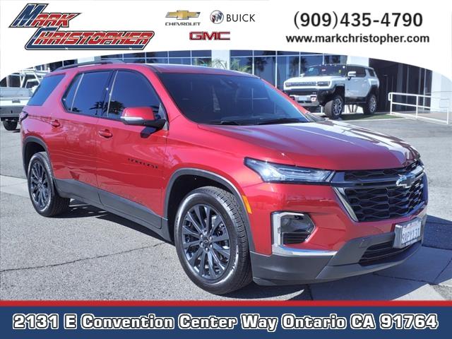2022 chevrolet traverse rs