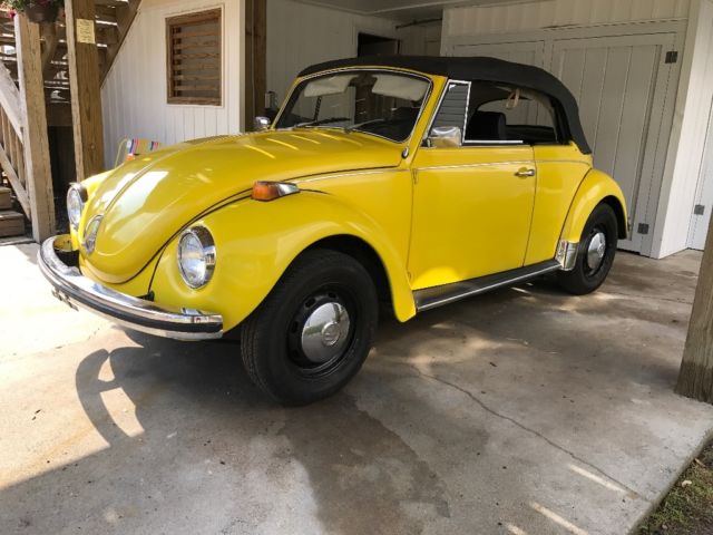 volkswagen beetle convertible(no reserve)