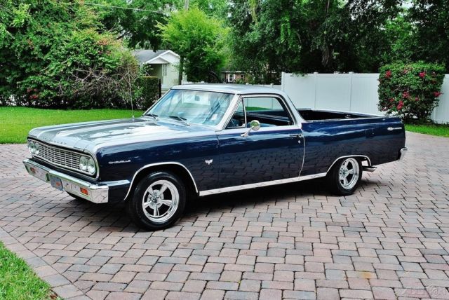 1964 el camino dual exhaust, bucket seats & center console, 327 v-8, 400 hp