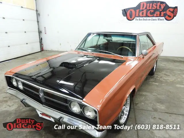 1967 orange runs drives body inter vgood 440v8 mild cam!