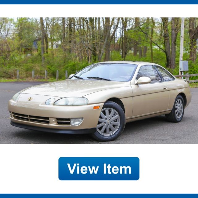1994 lexus sc400 v8 coupe super low 59k mi califronia carfax garaged loaded!