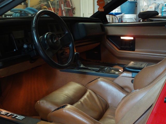 1988 corvette convertible original miles