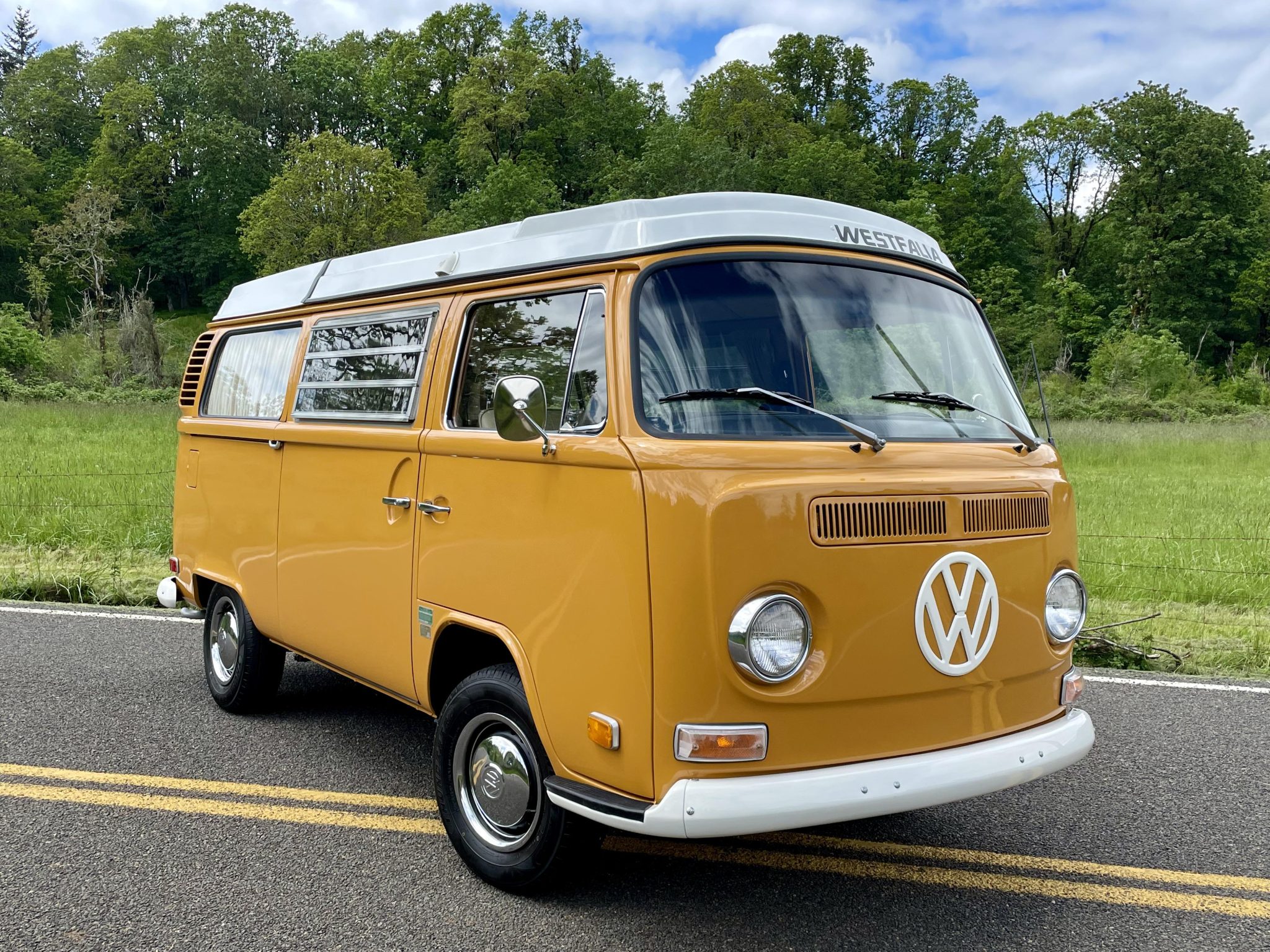 1972 volkswagen type 2 westfalia camper