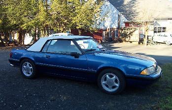 1988 mustang convertible