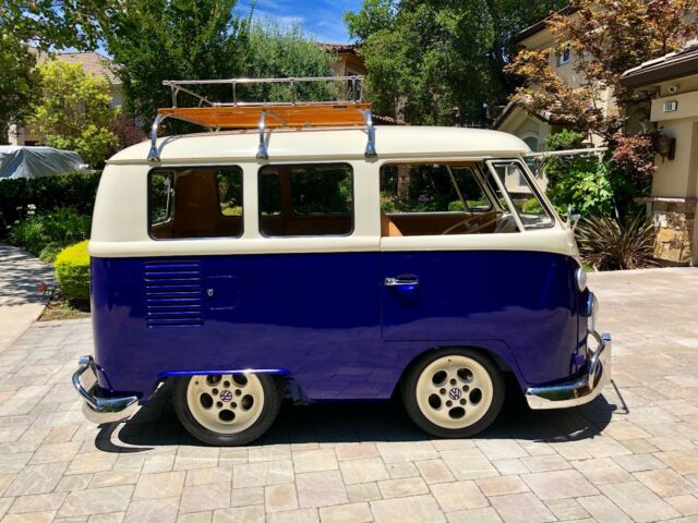 1966 vw bus custom shorty full electric conversion nissan leaf kombi