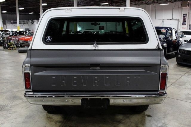 1972 chevrolet blazer 10388 miles gray pickup truck 350ci v8 automatic