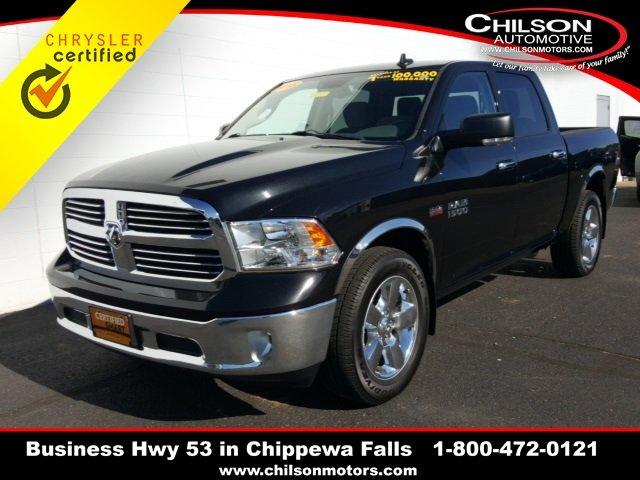 certified 2015 ram 1500 4x4 crew cab big horn chippewa falls, wi 54729 for sale in hallie, wisconsin