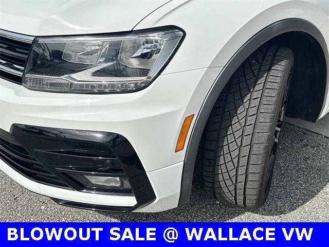 2020 volkswagen tiguan 2.0t se r-line black