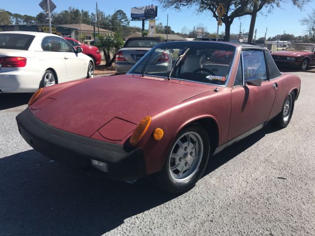 1975 porsche 914 1.8 liter, runs and drives, needs some tlc, barn find, solid
