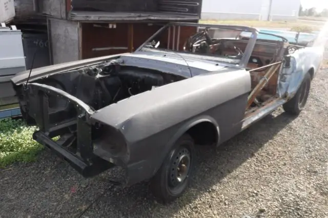 1966 ford gt mustang convertible project car