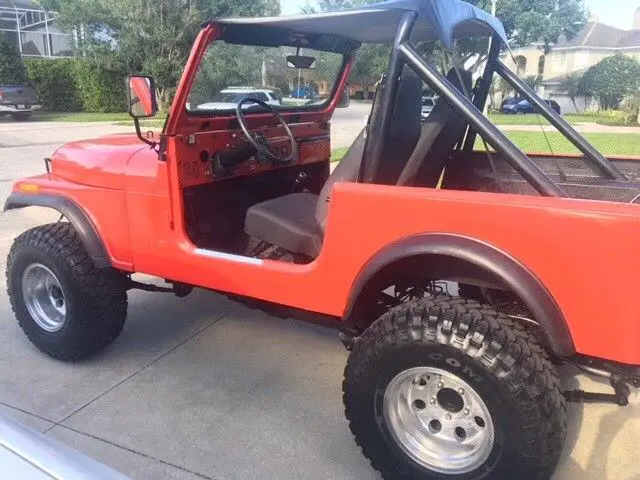 1982 jeep cj7 inline 6 cyl. & 5 speed trans. no rust