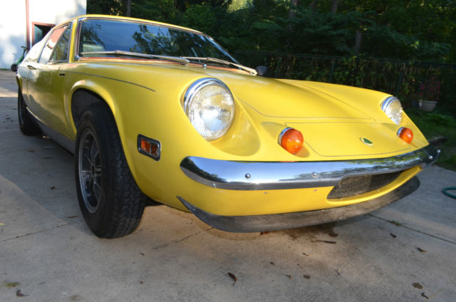 rare 1974 lotus europa twin cam big valve special - 5 speed - extremely original