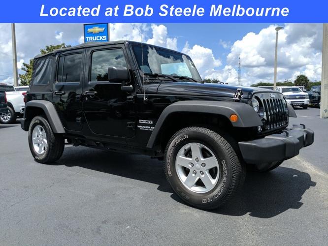 used 2016 jeep wrangler 4wd unlimited sport cocoa, fl 32926 for sale in cocoa, florida