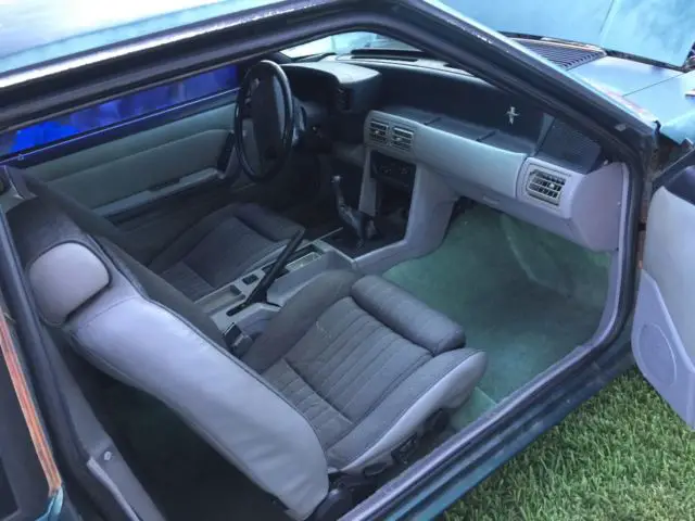ford mustang 1991 coupe 5.0 5 speed original notch