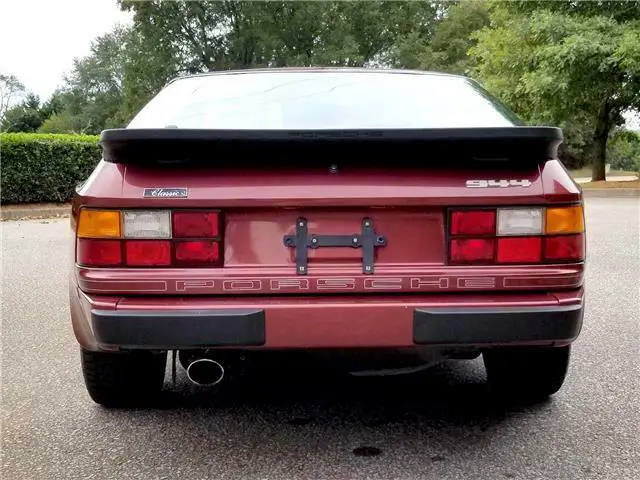 1985 porsche 944 only 38,237 miles garnet red