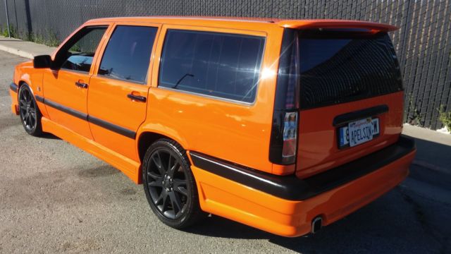 clean california rust free 1994 volvo 850 turbo estate sport wagon runs great