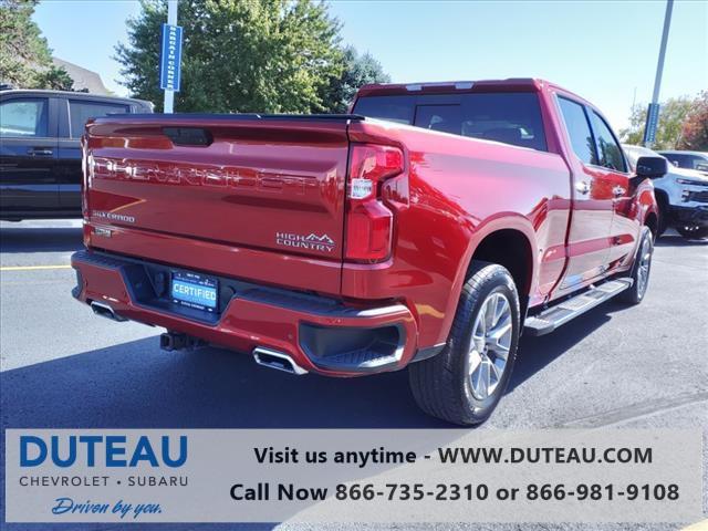 2022 chevrolet silverado 1500 high country