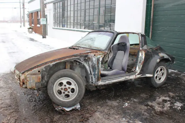 1972 porsche 911t targa (body only) parts car