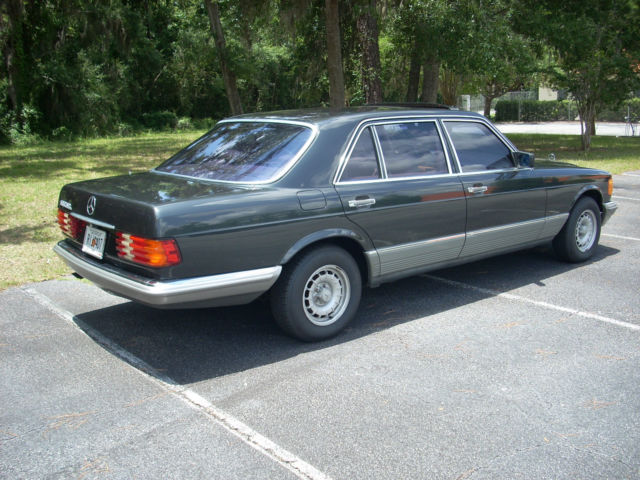 1985 mercedes-benz 500sel euro sedan