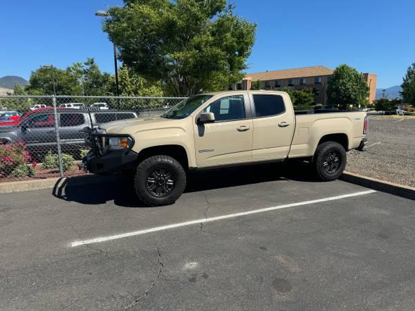 2021 gmc canyon elevation