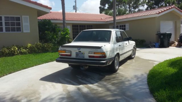 1985 bmw 535i e28 !!!! black leather - performance chip - automatic m3 m5 m6