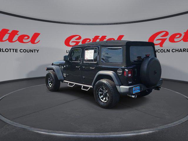 2018 jeep wrangler unlimited sport