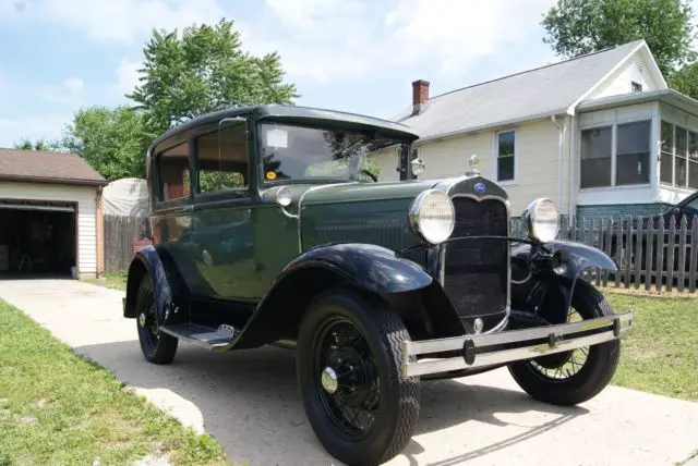 1930 ford model a -2 door sedan - fully restored - no reserve - must see!!!!