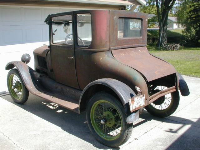 1927 ford model t coupe project